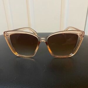 Stylish Brown Cat Eye Sunglasses